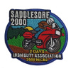 SaddleSore 2000 miles 2 Days patch